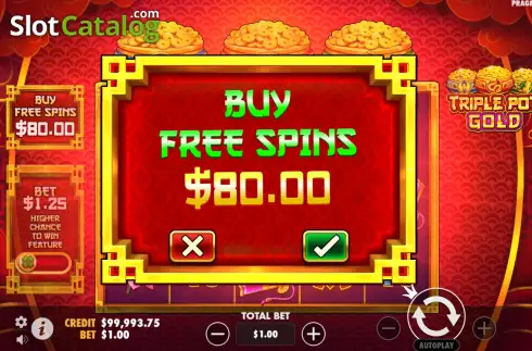 Скрин5. Triple Pot Gold слот