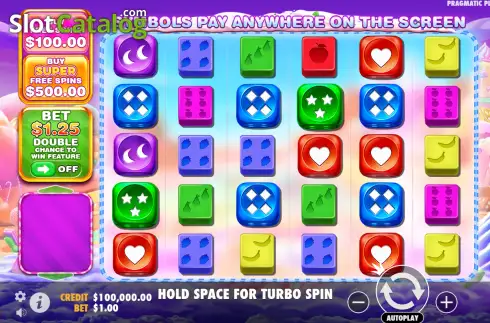 Скрин1. Sweet Bonanza 1000 Dice слот