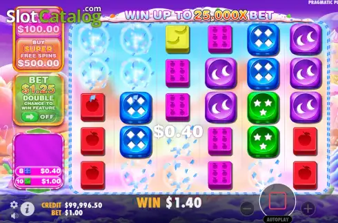 Скрин4. Sweet Bonanza 1000 Dice слот