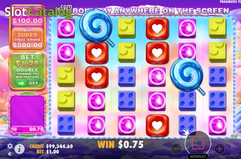 Скрин5. Sweet Bonanza 1000 Dice слот