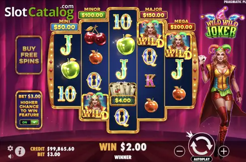 Скрин5. Wild Wild Joker слот