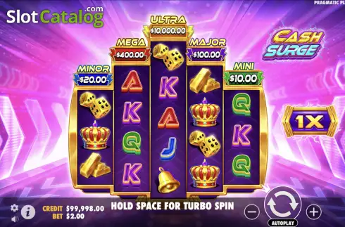 Скрин2. Cash Surge слот