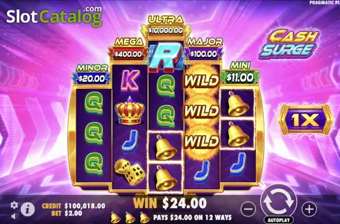 Скрин3. Cash Surge слот