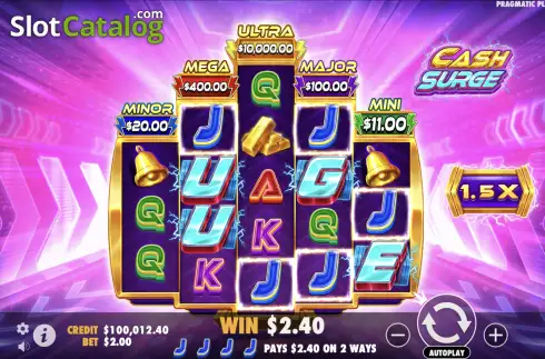 Скрин4. Cash Surge слот