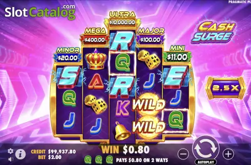 Скрин5. Cash Surge слот