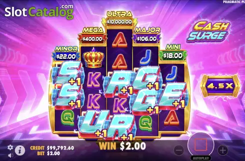 Скрин7. Cash Surge слот