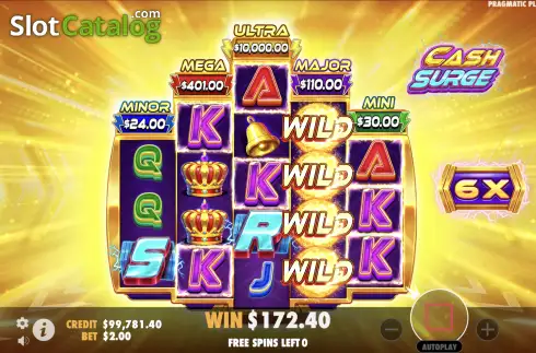 Скрин9. Cash Surge слот