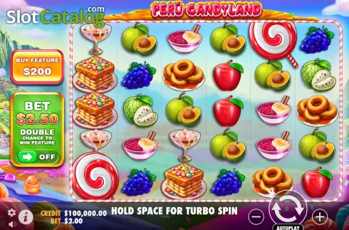 Скрин2. Peru Candyland слот