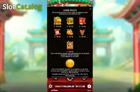 Скрин9. Lucky Ox слот