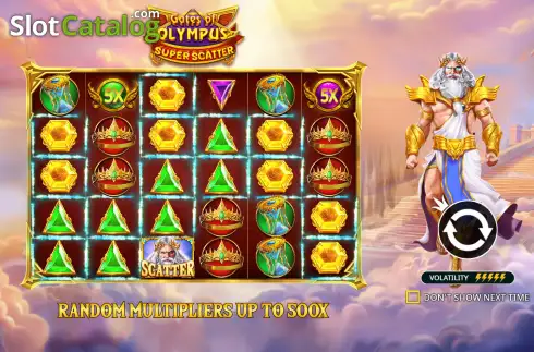 Скрин2. Gates of Olympus Super Scatter слот
