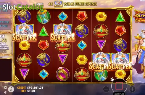 Скрин7. Gates of Olympus Super Scatter слот