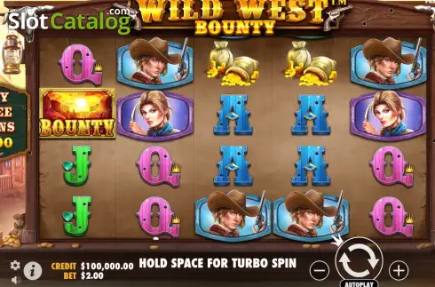 Скрин2. Wild West Bounty (Pragmatic Play) слот