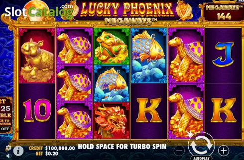 Скрин2. Lucky Phoenix Megaways слот
