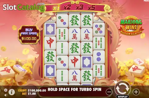 Скрин3. Mahjong Wins Super Scatter слот