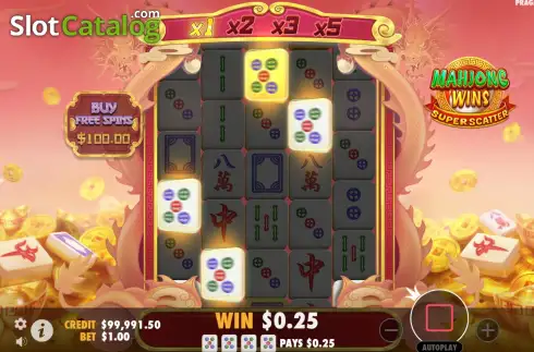 Скрин5. Mahjong Wins Super Scatter слот