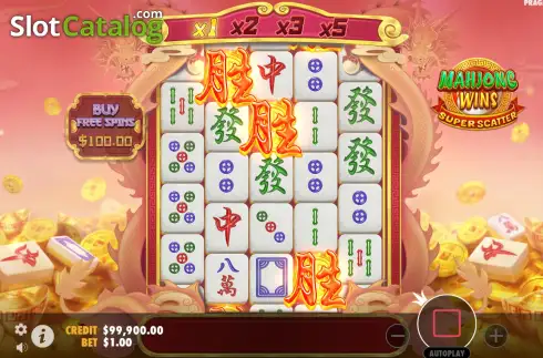 Скрин7. Mahjong Wins Super Scatter слот