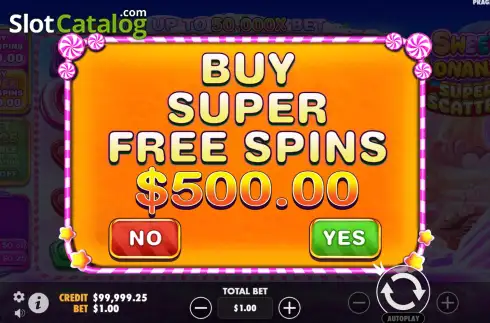 Скрин5. Sweet Bonanza Super Scatter слот