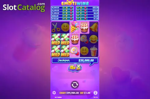 Скрин5. Emotiwins слот