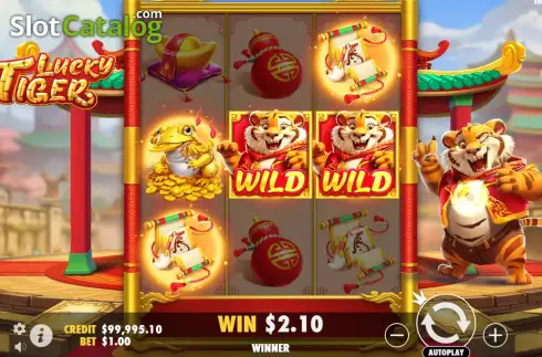 Скрин5. Lucky Tiger (Fat Panda) слот