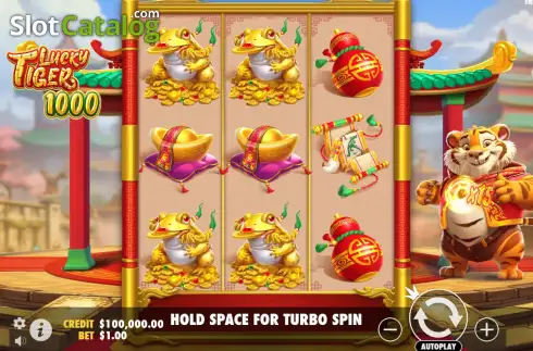 Скрин3. Lucky Tiger 1000 слот
