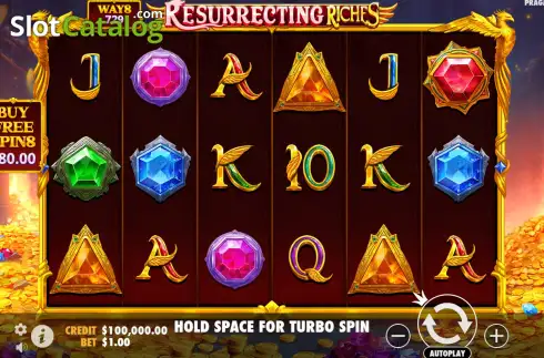 Скрин2. Resurrecting Riches слот