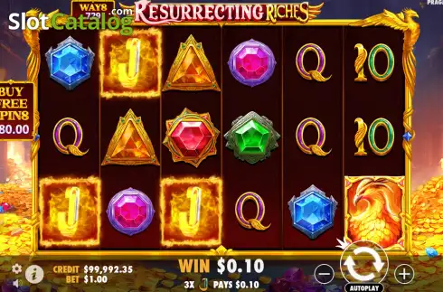 Скрин4. Resurrecting Riches слот