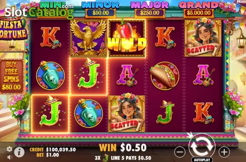 Скрин4. Fiesta Fortune слот