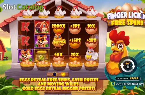 Скрин2. Finger Lick’n Free Spins слот