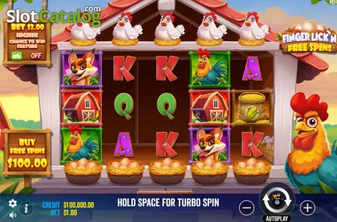 Скрин3. Finger Lick’n Free Spins слот