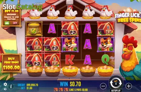Скрин4. Finger Lick’n Free Spins слот