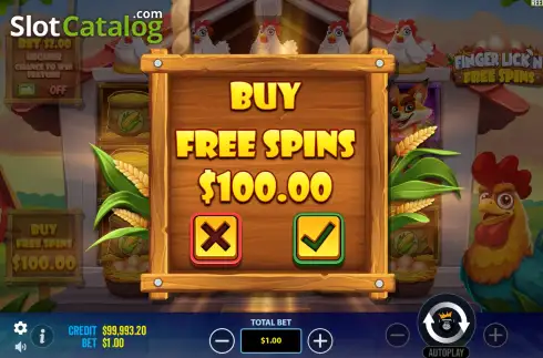 Скрин6. Finger Lick’n Free Spins слот