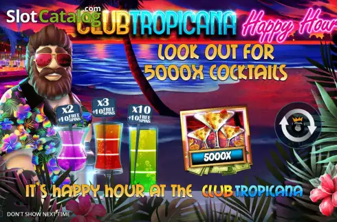Скрин2. Club Tropicana Happy Hour слот