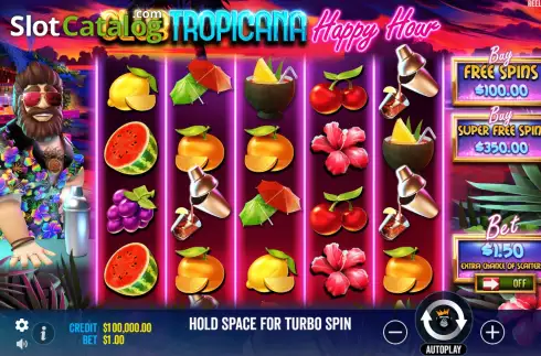 Скрин3. Club Tropicana Happy Hour слот