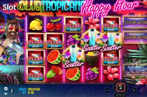 Скрин6. Club Tropicana Happy Hour слот