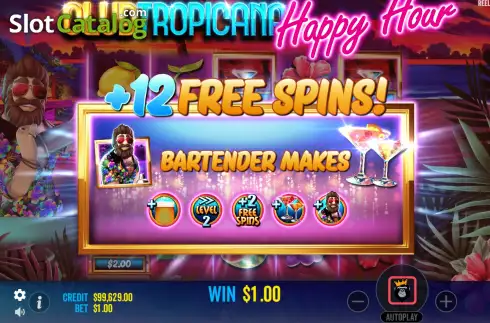 Скрин7. Club Tropicana Happy Hour слот