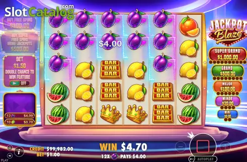 Скрин4. Jackpot Blaze слот