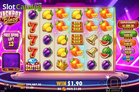 Скрин8. Jackpot Blaze слот