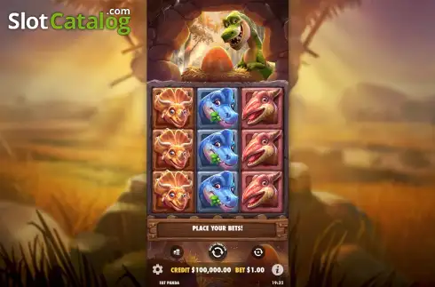 Скрин3. Dino Drop слот