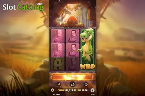 Скрин9. Dino Drop слот