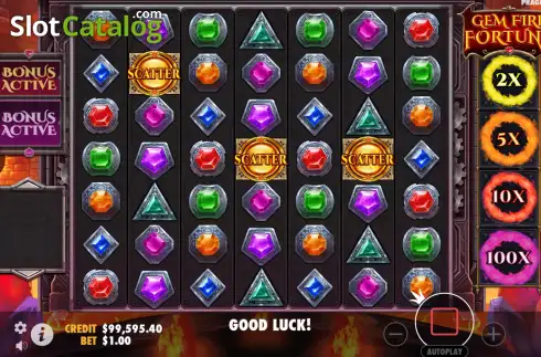 Скрин7. Gem Fire Fortune слот