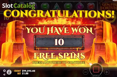 Скрин8. Gem Fire Fortune слот