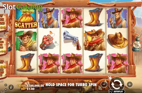 Скрин2. Bounty Hunter (Pragmatic Play) слот