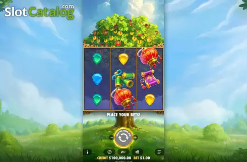 Скрин2. Lucky Fortune Tree слот
