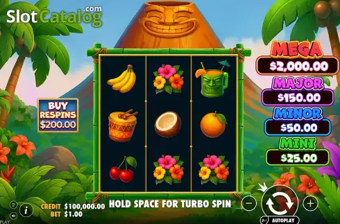 Скрин2. Super Tiki Strike слот