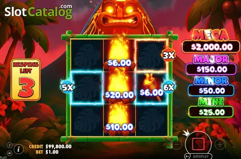 Скрин3. Super Tiki Strike слот