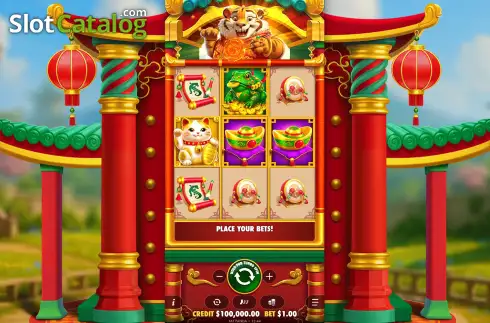 Скрин3. Lucky Tiger Gold слот