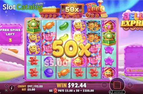 Скрин3. Jelly Express слот