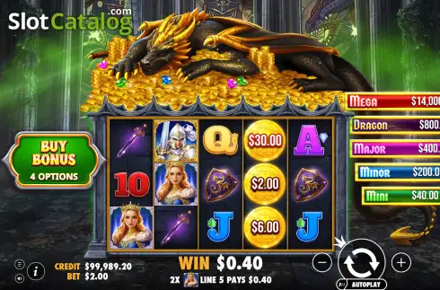 Скрин3. Sleeping Dragon Ultra Dark слот