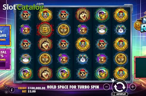 Скрин2. Moon Rush слот