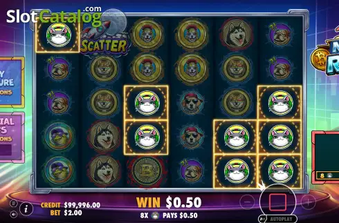 Скрин3. Moon Rush слот